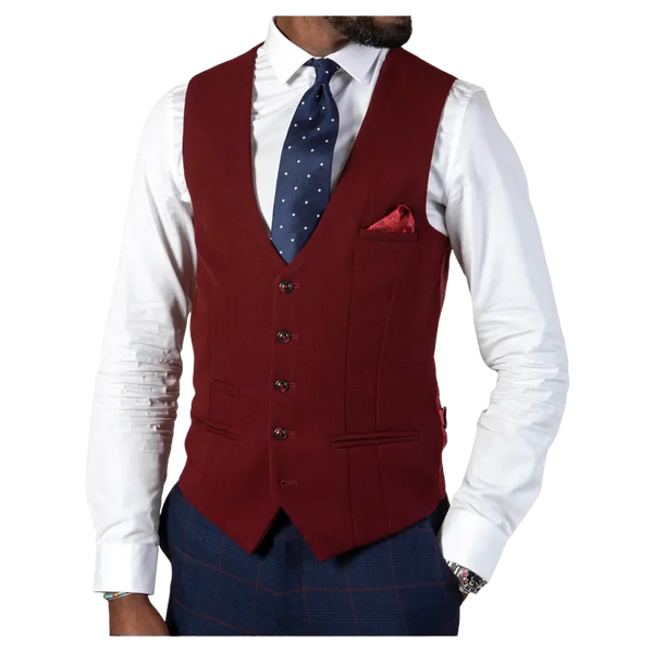 Marc Darcy Kelvin Single Breasted Waistcoat for Men