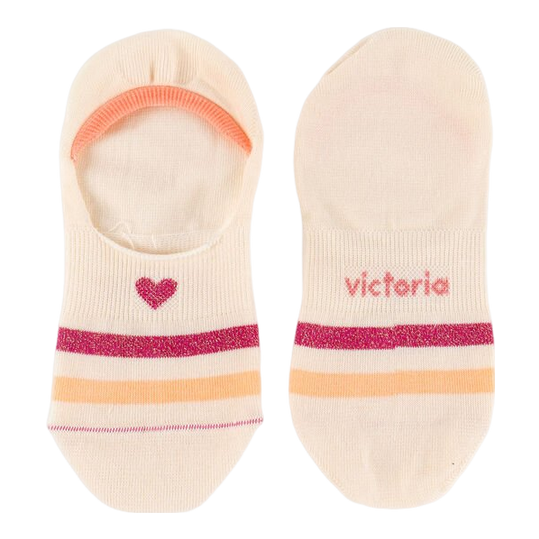 Victoria Calcetin Invisible Corazon Heart Socks