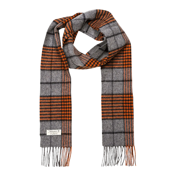 John Hanly Irish Wool Scarf Long Length for Men