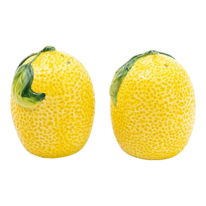 Candlelight Salt & Pepper Pots - Lemon