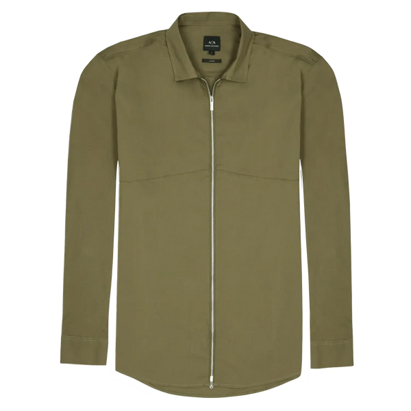 Armani Exchange Zip Through Overshirt