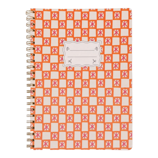 Designworks Ink Tulip A4 Twin Wire Notebook