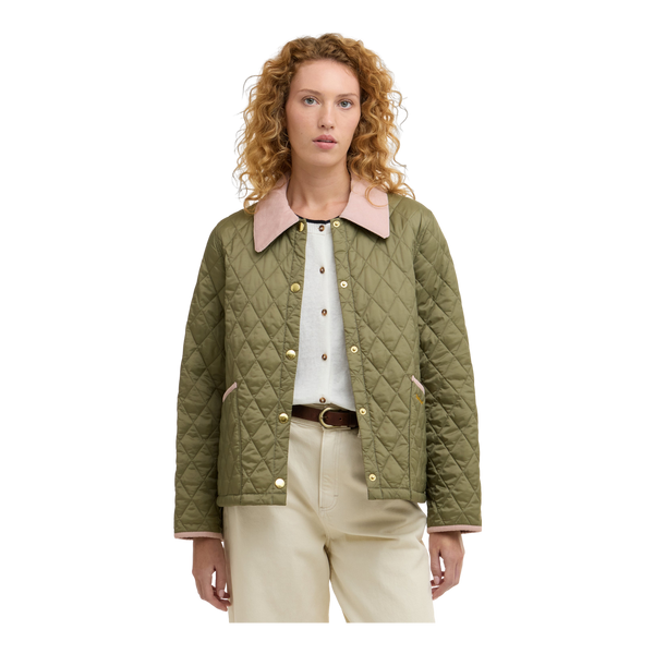 Barbour Icons Cropped Liddesdale Quilted Jacket