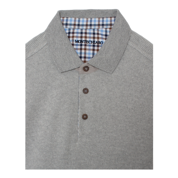 Montechiaro Long Sleeve Knitted Polo