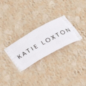 Katie Loxton Recycled Checked Tassel Scarf