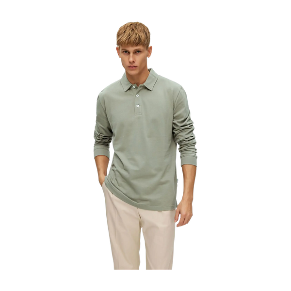 Selected DAVE Long Sleeve Polo for Men