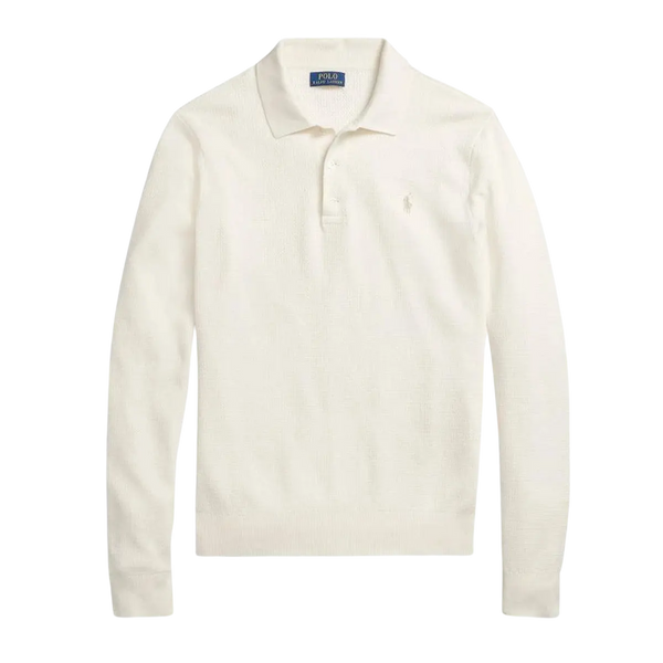 Polo Ralph Lauren Long Sleeve Knitted Polo for Men