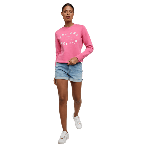 Holland Cooper Varsity Crew Sweatshirt for Women