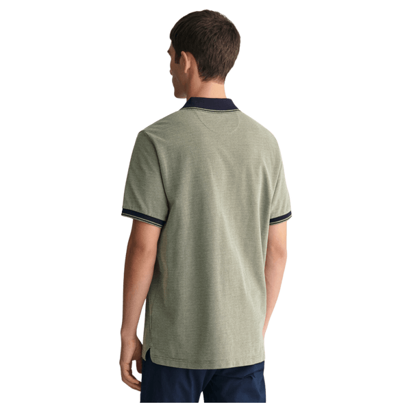GANT Oxford Short Sleeve Pique Polo Shirt