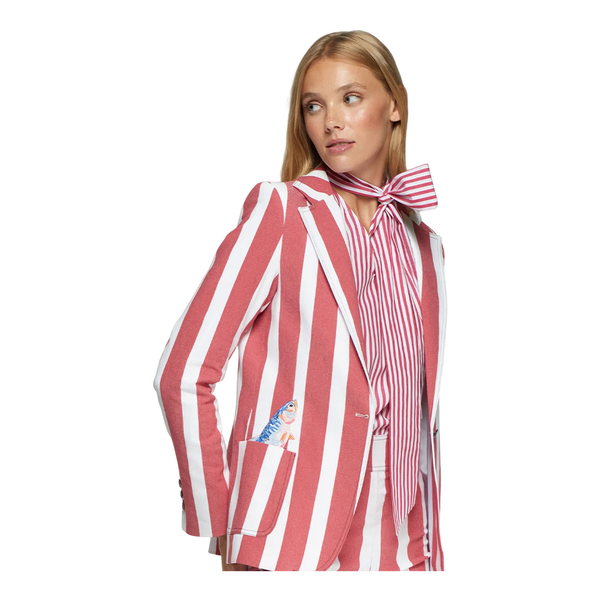 Vilagallo Striped Blazer
