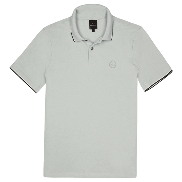 Armani Exchange Tip Collar Polo Shirt for Men