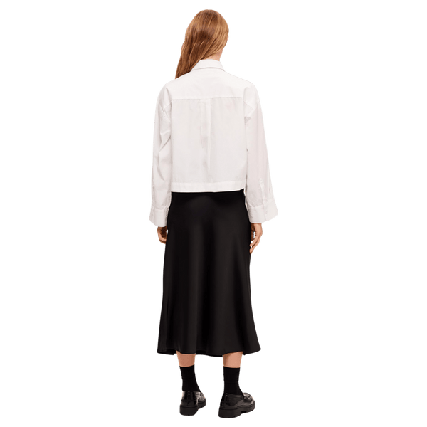 Selected Femme Astha Long Sleeved Cropped Boxy Shirt