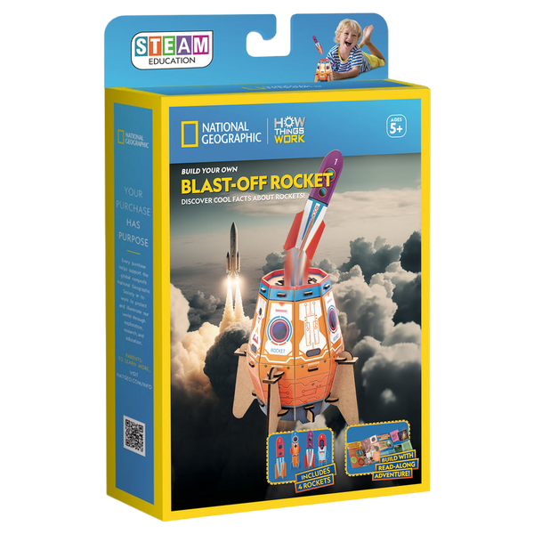 University Games Blast Off Rocket - How Things Work