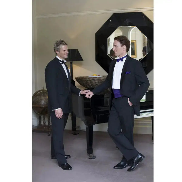 Savoy Black Evening Suit for Men