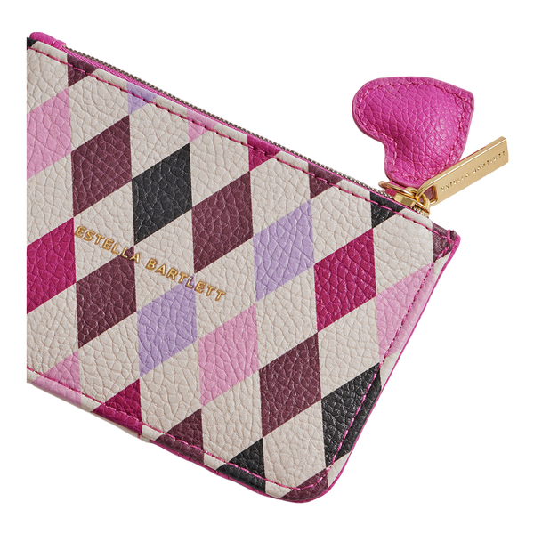 Estella Bartlett Harlequin Print Card Purse