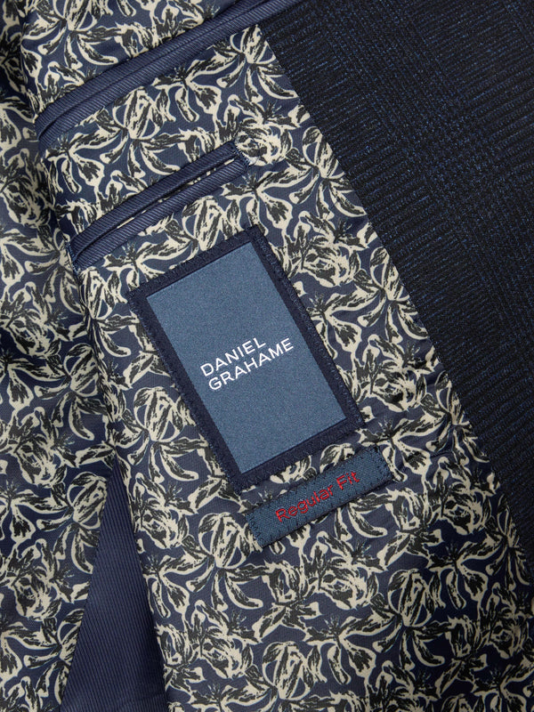 Daniel Grahame Dawson Check Stretch Jacket
