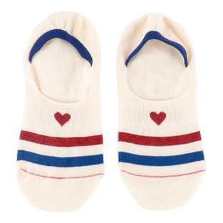 Victoria Calcetin Invisible Corazon Heart Socks