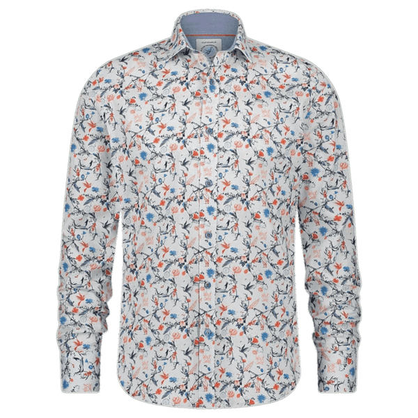 A Fish Named Fred Long Sleeve Pelican Shirt for Men