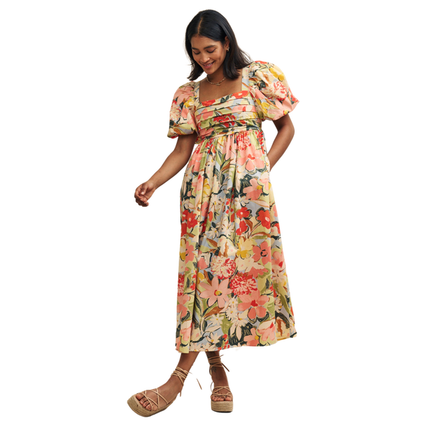 Nobody's Child Nova Mykonos Bloom Midi Dress