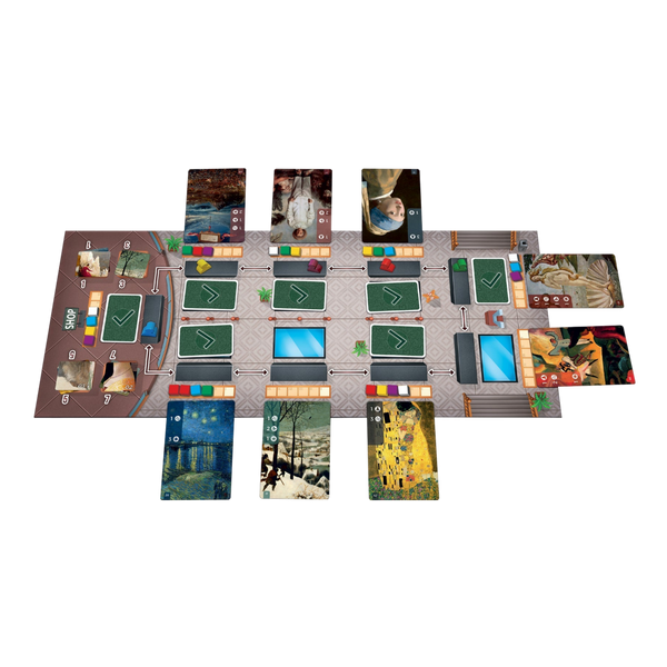 University Games Art Gallery Board Game