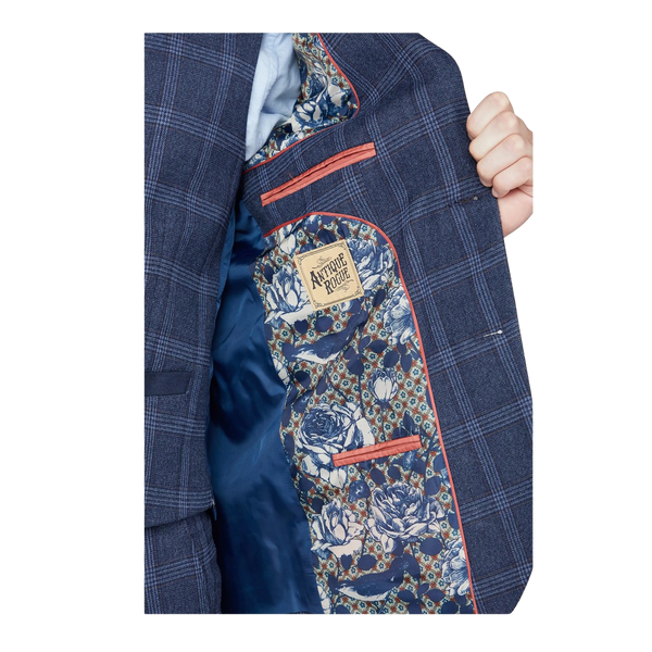 Antique Rogue Tweed Overcheck Three Piece Suit