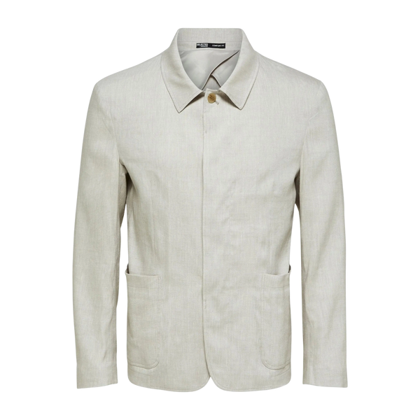 Selected Linen Blend Jacket for Men