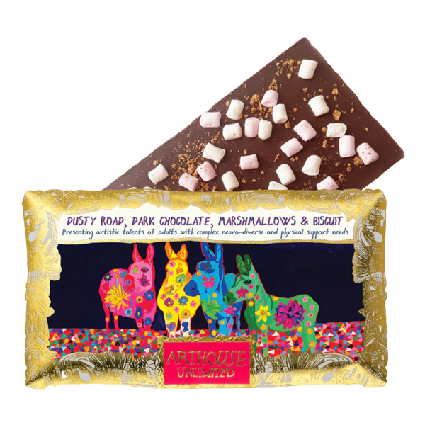 Arthouse Unlimited Dusty Road Silky Dark Chocolate Bar