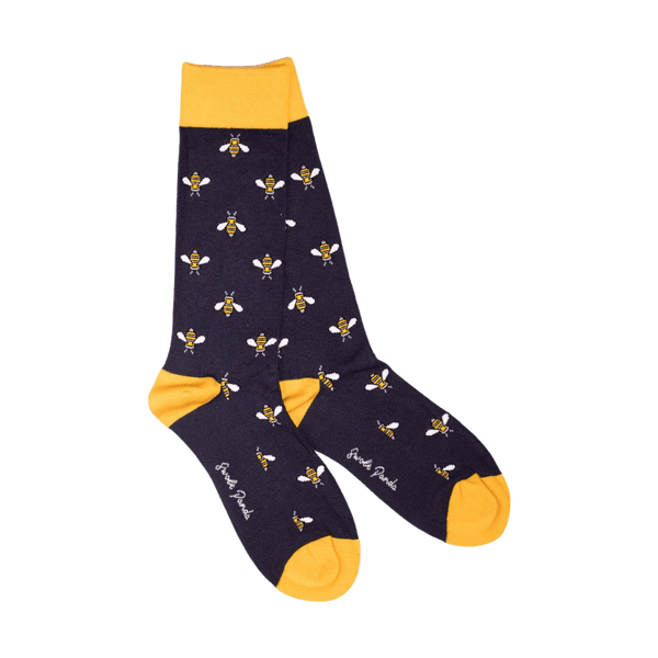 Swole Panda Patterned Bamboo Socks for Men