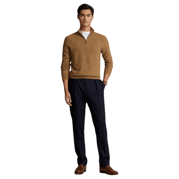Polo Ralph Lauren Long Sleeve 1/4 Zip Jumper for Men