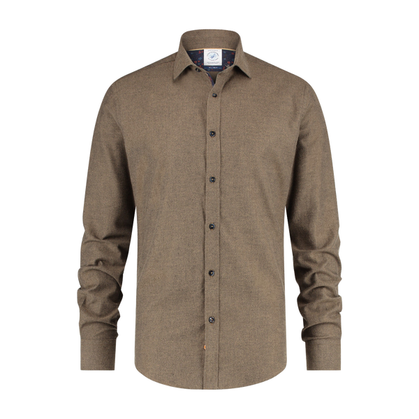 A Fish Named Fred Brushed Twill Long Sleeve Shirt