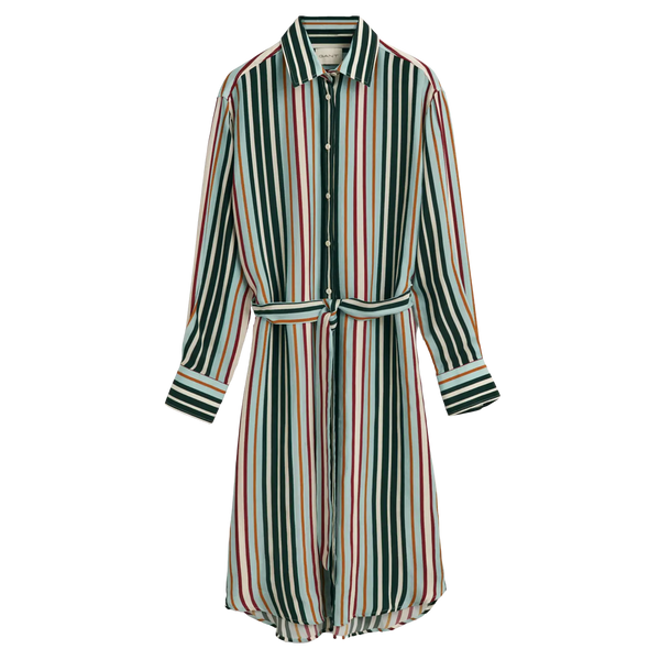 GANT Relaxed Multi Striped Shirt Dress