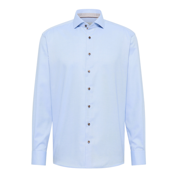 Eterna Modern Fit Textured Shirt