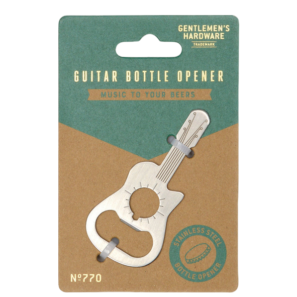 Gentlemen's Hardware Mini Guitar Bottle Opener