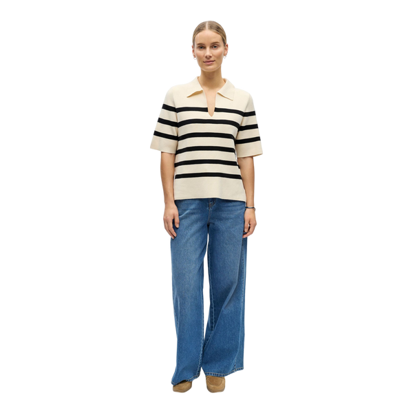 Object Objreynard 2/4 Lo Polo Knit