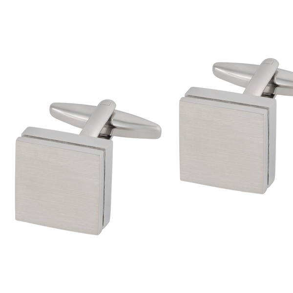 Roy Towler Brushed Square Cufflinks