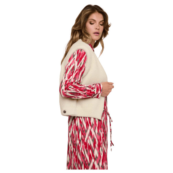Rino & Pelle Elona Short Knitted Waistcoat for Women