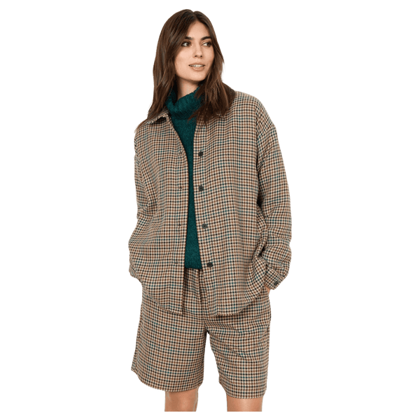 Soya Concept Tatyane Tweed Shacket for Women