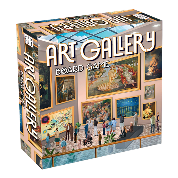 University Games Art Gallery Board Game