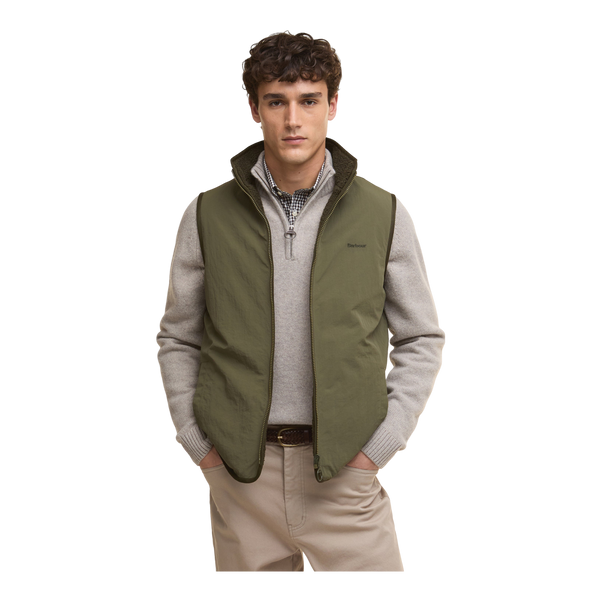 Barbour Reversible Fleece Gilet