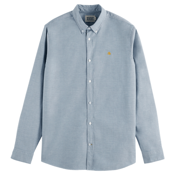 Scotch & Soda Essential Oxford Solid Shirt