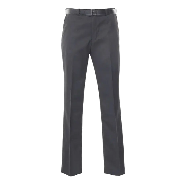 Boys Senior Slim Fit Trousers in Grey