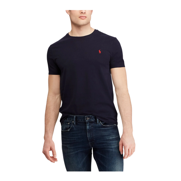 Polo Ralph Lauren Short Sleeve Plain Tee in Navy