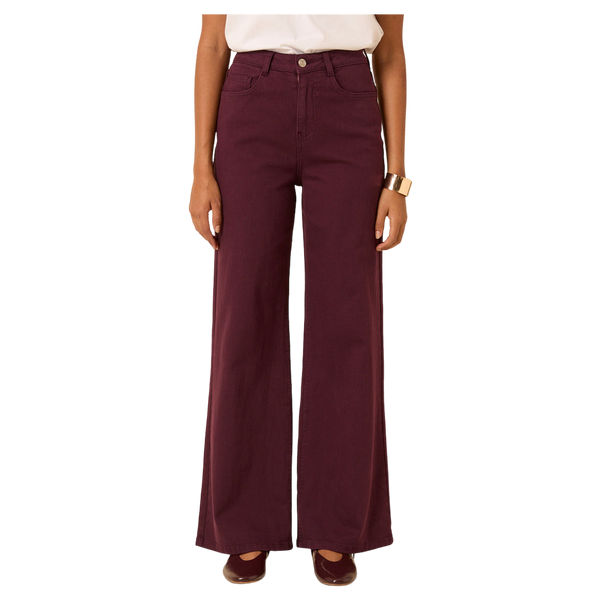 Nobody's Child Stretch Wide Leg Jeans