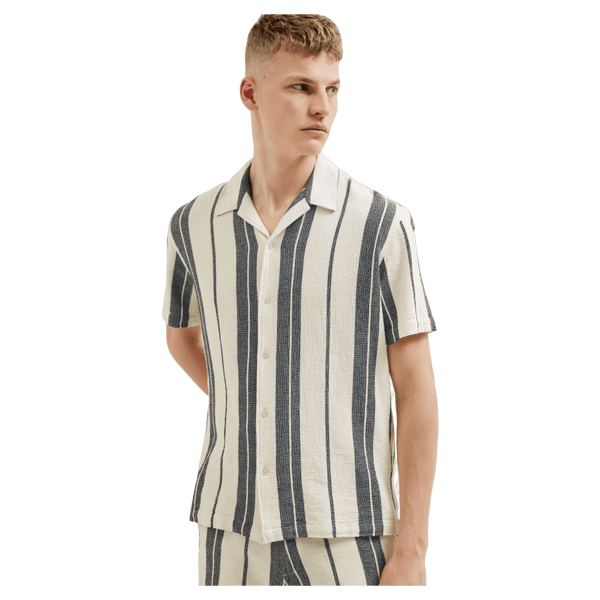 Selected West Short Sleeve Resort Camp Shirt