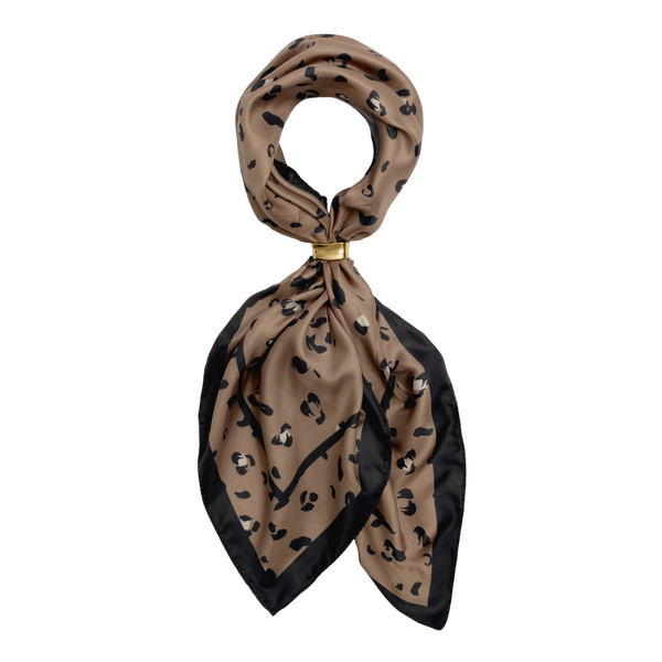 Katie Loxton Leopard Saten Multiway Scarf