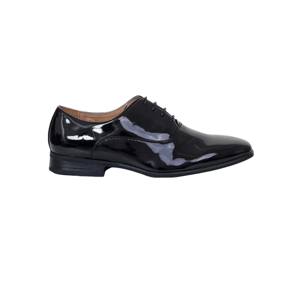 Patent Dress Shoes for Men in Black