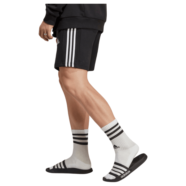 Adidas Essentials French Terry Three-Stripes Shorts for Men