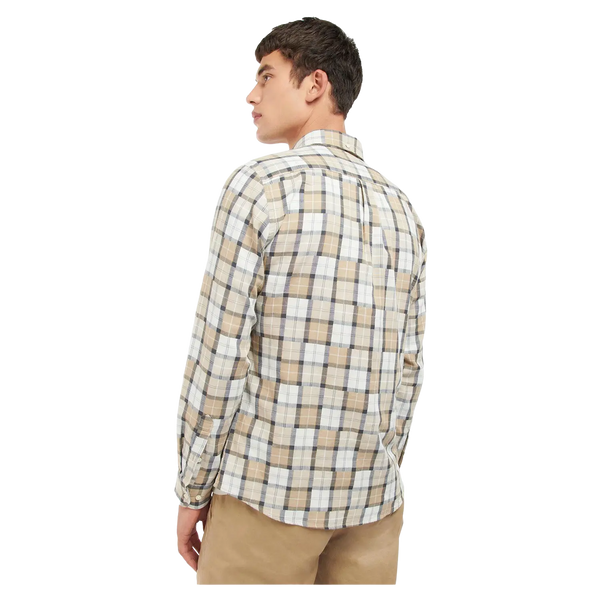 Barbour Patch Tailored Long Sleeve Shirt for Men