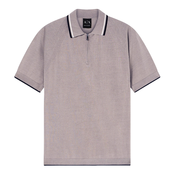 Armani Exchange Short Sleeve Knitted Polo Shirt