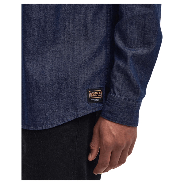 Barbour International Dalston Denim Long Sleeve Shirt